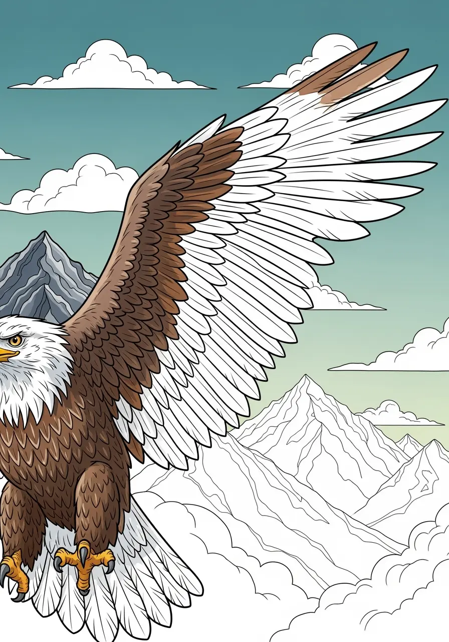 Eagle Coloring Pages